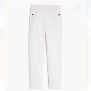 J. Crew Factory Linen Cotton Sailor Pant 12